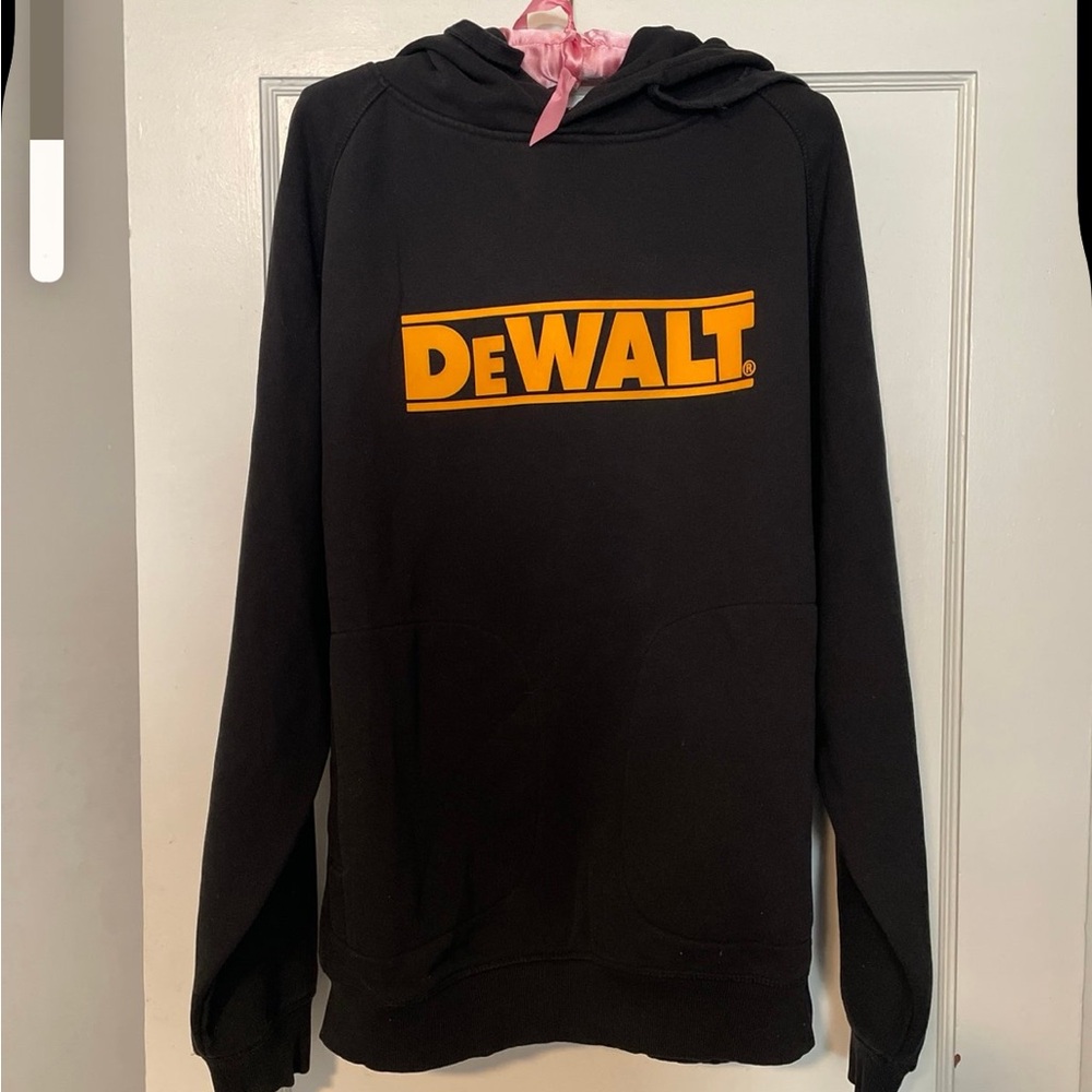 Black DeWalt hoodie for Men